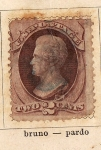Stamps : America : United_States :  Presidente Lincoln Ed 1870