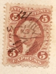 Stamps America - United States -  Inter Revenus Ed 1866