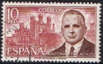 Stamps : Europe : Spain :  PERSONAJES ESPAÑOLES. ANTONIO PALACIOS
