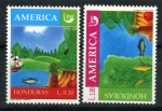 Stamps : America : Honduras :  America ´90
