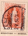 Stamps : Europe : Switzerland :  Esfinge Ed 1882