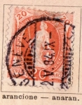 Sellos de Europa - Suiza -  Esfinge Ed 1882