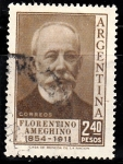 Stamps Argentina -  Florentino Ameghino	