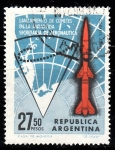 Stamps Argentina -  Lanzamiento Cohete	