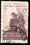 Stamps Argentina -  Día de la Industria Argentina	