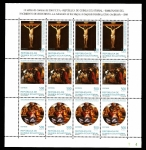 Stamps Equatorial Guinea -  Bimilenario del nacimiento de Jesucristo - minipliego