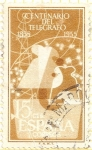Stamps : Europe : Spain :  Centenario del Telégrafo