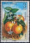 Stamps Spain -  FLORA 1975. NARANJO