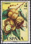 Sellos del Mundo : Europa : Espaa : FLORA 1975. CASTAÑO