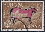 Stamps : Europe : Spain :  EUROPA 1975. CUEVA DE TITO BUSTILLO