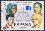 Sellos del Mundo : Europe : Spain : AÑO INTERNACIONAL DE LA MUJER