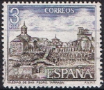 Stamps : Europe : Spain :  TURISMO. IGLESIA DE SAN PEDRO, EN TARRASA (BERCELONA)