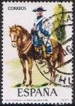 Stamps Spain -  UNIFORMES MILITARES V GRUPO. REGIMIENTO DE MONTESA 1788