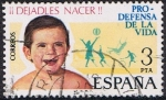 Stamps Spain -  CAMPAÑA PRO DEFENSA DE LA VIDA