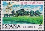 Stamps Spain -  HISPANIDAD. URUGUAY. LA CARRETA, OBRA DE BELLONI