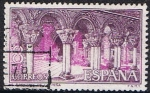 Stamps Spain -  MONASTERIO DE SAN JUAN DE LA PEÑA. CLAUSTRO