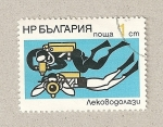 Stamps Bulgaria -  Submarinismo