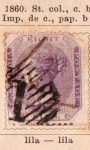 Stamps United States -  Indias Britanicas Ed 1860
