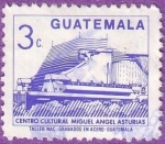 Stamps : America : Guatemala :  Centro cultural Miguel Angel Asturias