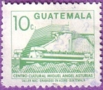 Stamps : America : Guatemala :  Centro cultural Miguel Angel Asturias