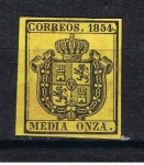 Stamps Europe - Spain -  Edifil  28  Escudo de España 