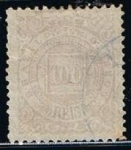 Stamps Brazil -  Scott  96  Cifras (4)