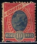 Stamps Brazil -  Scott  112  Montaña de asucar (2)