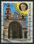 Stamps Bolivia -  S763 - Visita a Bolivia de Juan Pablo II