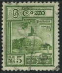 Sellos de Asia - Sri Lanka -  S308 - Ceilan - Kiri Vehera (Polonnaruwa)