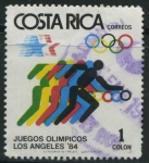 Stamps Costa Rica -  S304 - Juegos Olímpicos Los Angeles '84