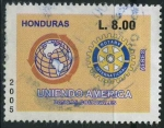 Stamps : America : Honduras :  SC1185 - Cent. Rotary Inter.