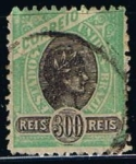 Stamps Brazil -  Scott  119  Cabeza de libertad