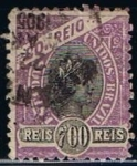 Stamps Brazil -  Scott  121 cabeza de Libertad