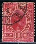 Stamps Brazil -  Scott  169  cabeza de Libertad (2)