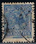 Stamps Brazil -  scott  211  Cabeza de Libertal