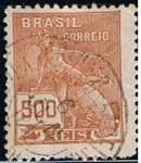 Stamps Brazil -  Scott  230  Mercurio