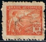 Stamps Brazil -  Scott  231  Navegacion (2)