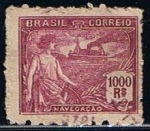 Stamps Brazil -  Scott  232  Navegacion