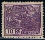 Stamps Brazil -  Scott  236  Ferrocarril