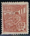 Sellos de America - Brasil -  Scott   Industria