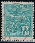 Stamps Brazil -  Scott  244 Aviacion