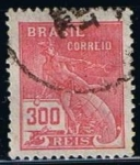 Stamps : America : Brazil :  Scott  250  Mercurio (2)