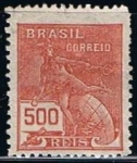 Stamps : America : Brazil :  Scott  253  Mercurio