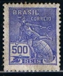 Stamps Brazil -  Scott  254  Mercurio (2)