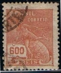 Stamps : America : Brazil :  Scott  255  Mercurio