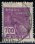 Stamps Brazil -  Scott  256  Mercurio