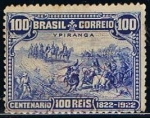 Stamps Brazil -  Scott  260  Declaracion de Ypiranga (2)