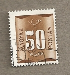 Stamps : Europe : Hungary :  Cifras