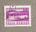 Stamps Romania -  Autobus