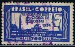 Stamps Brazil -  Scott  389  Congreso Nacional de Aviacion En san Paulo